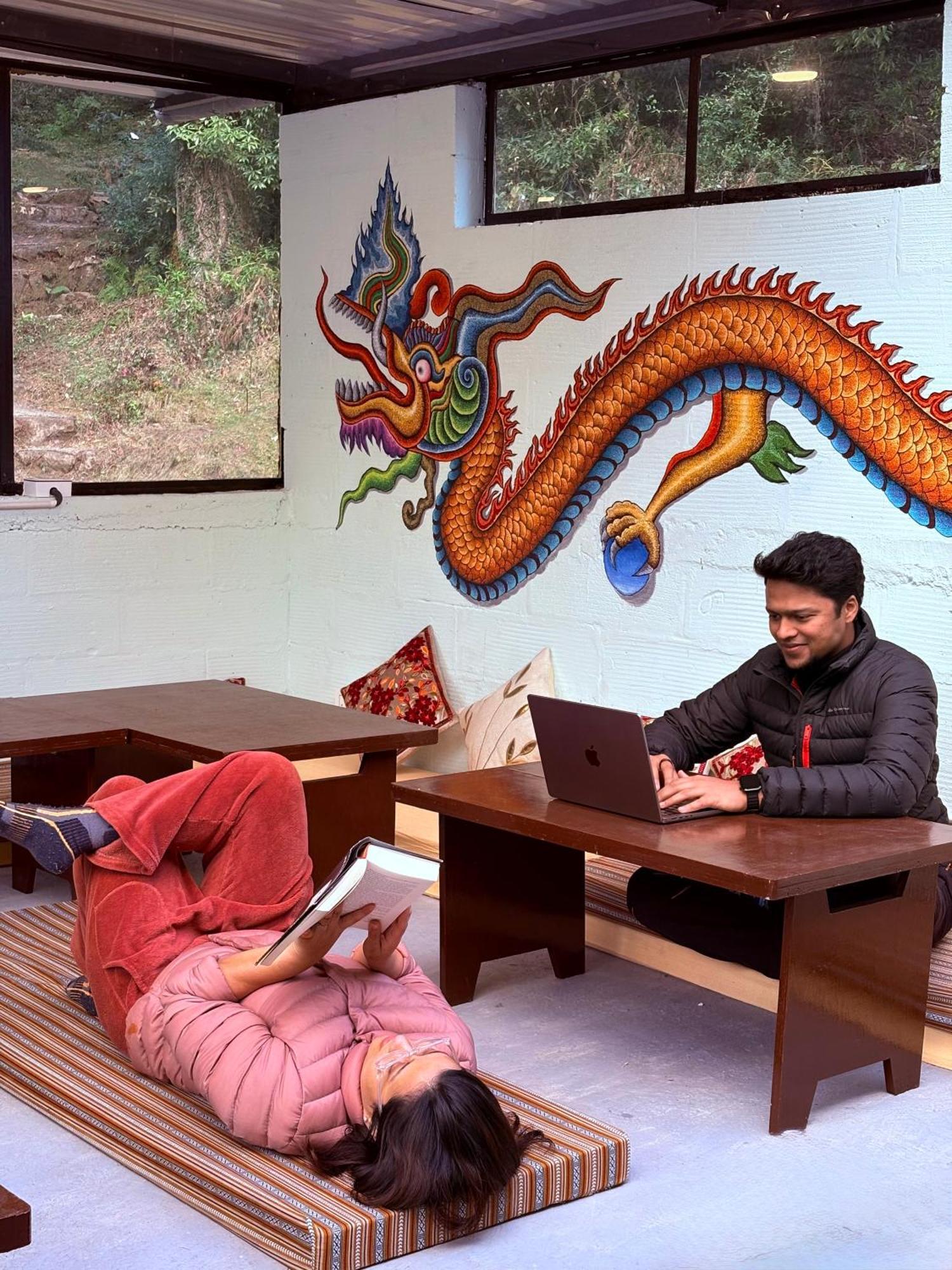 Eevolve Dharamkot - An Eco Hostel 맥그로드 간즈 외부 사진